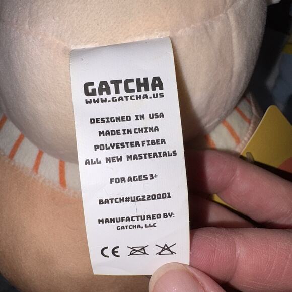 Chubby Shark & Squishy Mushroom Plush Stuffed Animal Gatcha Toy NWT - Picture 11 of 14